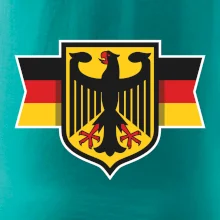 Nemecká orlica a vlajka