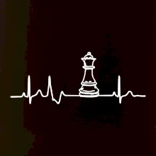 EKG Šachové figúrky - dáma