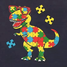 Autizta dinosaurus puzzle