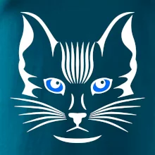 Mačka hlava skica Mačka hlava skica