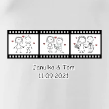 Svadobný deň - váš nápis (Hana-creative)