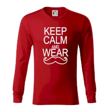Keep calm and wear mustache Keep calm and wear mustache