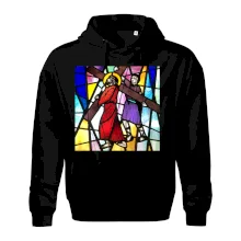 Vitráž - Ježiš a kríž