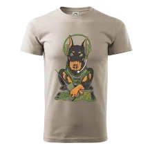 Bojový doberman (Pecka design)