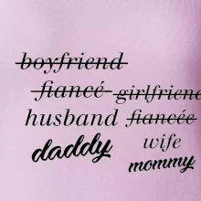 Partnerské tričko nastávajúci rodičia