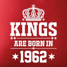 Kings are born in 1962