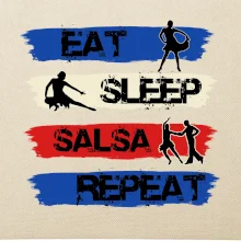 Eat sleep salsa repeat