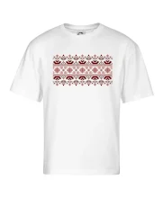 Ukrajinský vzor - červený