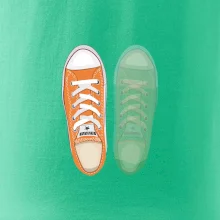 Párové topánky - oranžové