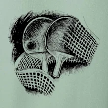 Ping pong rakety a sieť