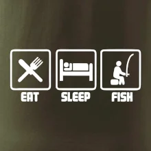 Rybárčenie - Eat sleep Fish Rybárčenie - Eat sleep Fish