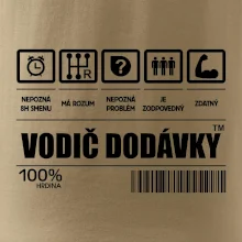 Čiarový kód - Vodič dodávky Čiarový kód - Vodič dodávky