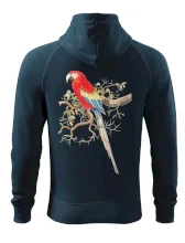 Papagáj  na listnatom strome