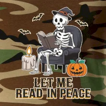 Let me read in peace