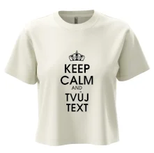 Keep calm - váš text