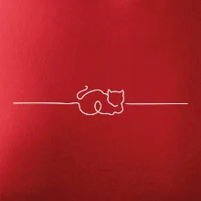 Mačka linka kreslená