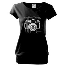 Nákres starý fotoaparát