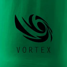 Vortex logo jednofarebné Vortex logo jednofarebné