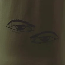 Párový motív - oko prižmúrené