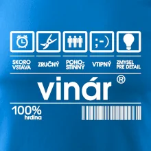 Čiarový kód - vinár