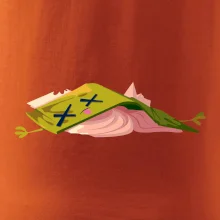 Kreslená kniha unavená