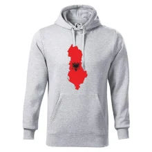 Albánsko mapa a znak Albánsko mapa a znak