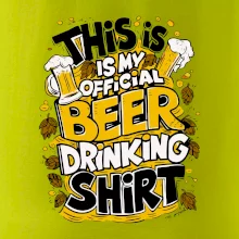 This Is My Official Drinking Shirt - chmel