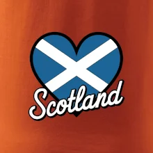 Scotland Srdce s vlajkou