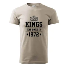 Kings are born in 1972