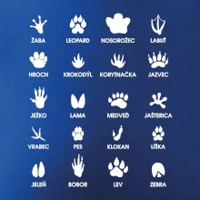 Zvieracie stopy - názvy