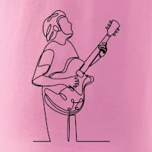 Gitarista jedným ťahom