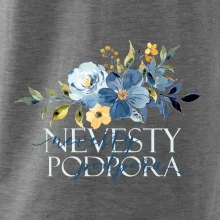 Nevesty podpora kvety modré