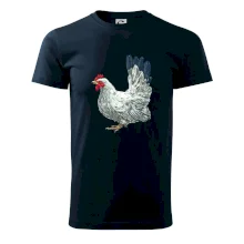 Sliepka kreslená biela Sliepka kreslená biela