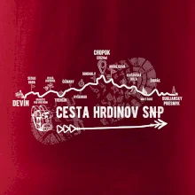Profil Cesta hrdinov SNP - Obracene Devin - Dukliansky priesmyk