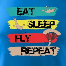 Eat Sleep Fly Repeat Paragliding