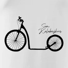 Som kolobežkár veľké a malé koleso