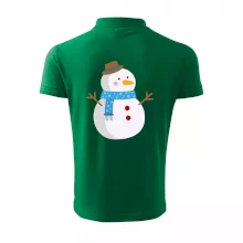 Snehuliak so šálom