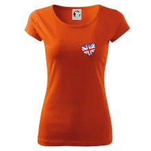 Británia srdce prsník