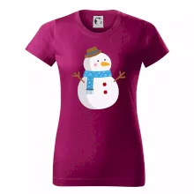 Snehuliak so šálom