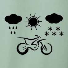 Motorkář za každého počasí - enduro