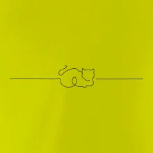 Mačka linka kreslená