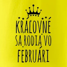 Kráľovné sa rodia vo februári