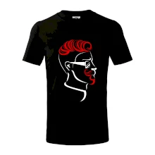 Borec s upraveným fúzom