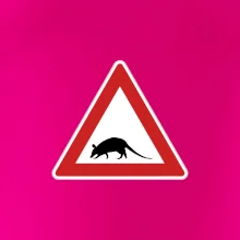 Dopravná značka - krysa