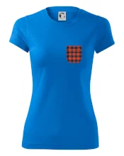 Flanelové triko červené