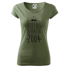 Queens are born in 2004