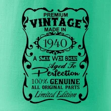 Vintage Etiketa - 1940