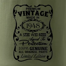 Vintage Etiketa - 1948