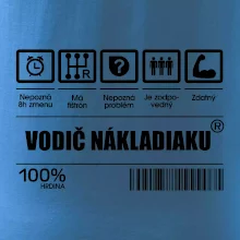Čiarový kód - Vodič nákladiaku Čiarový kód - Vodič nákladiaku