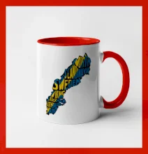 Mapy - názvy miest - Švédsko